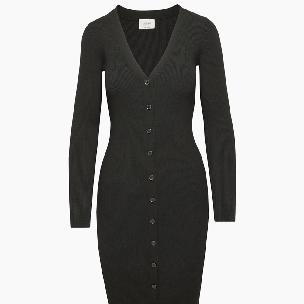 Aritzia Wilfred Travola Sweater Dress